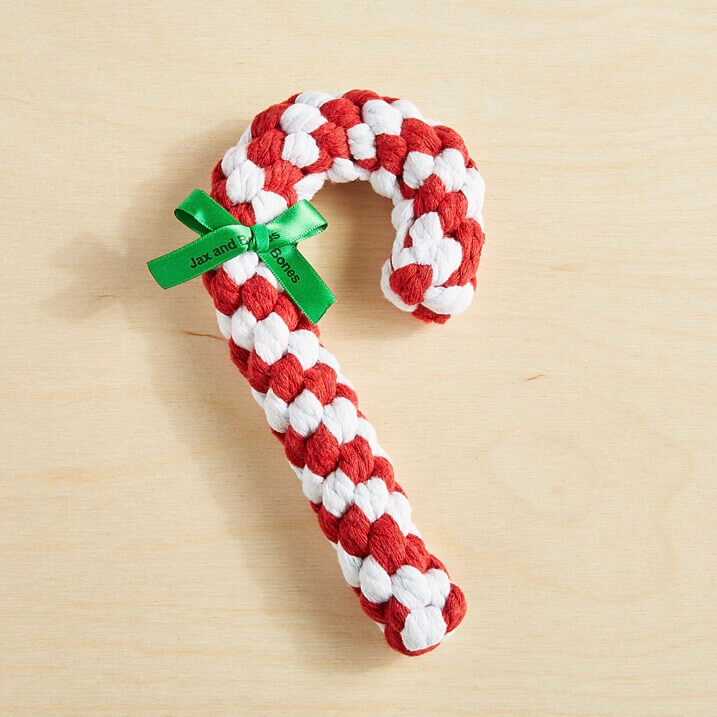 Candy Cane Rope Dog Toy Shop Online From USA & UK, Ship Worldwide