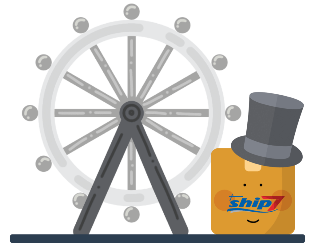 london ship7 parcel clipart