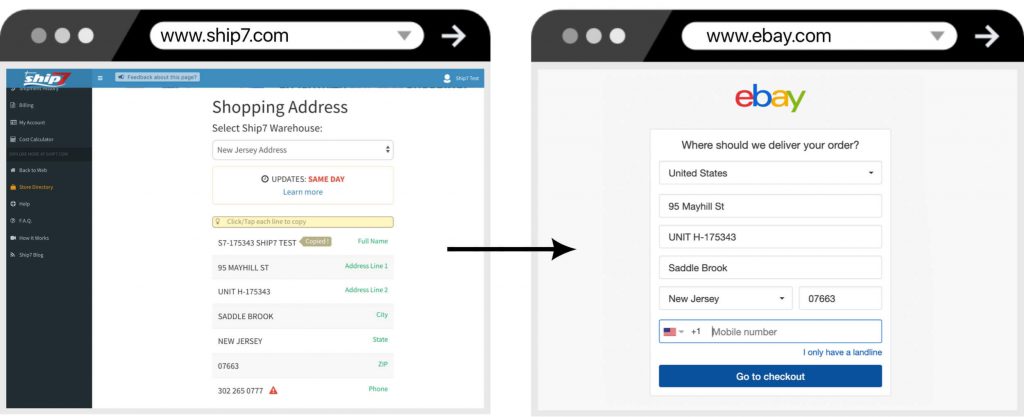 Ship with Ship7 Ebay online