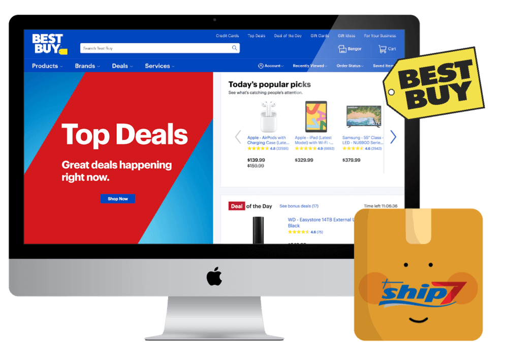 Shop from Bestbuy Ship with Ship7