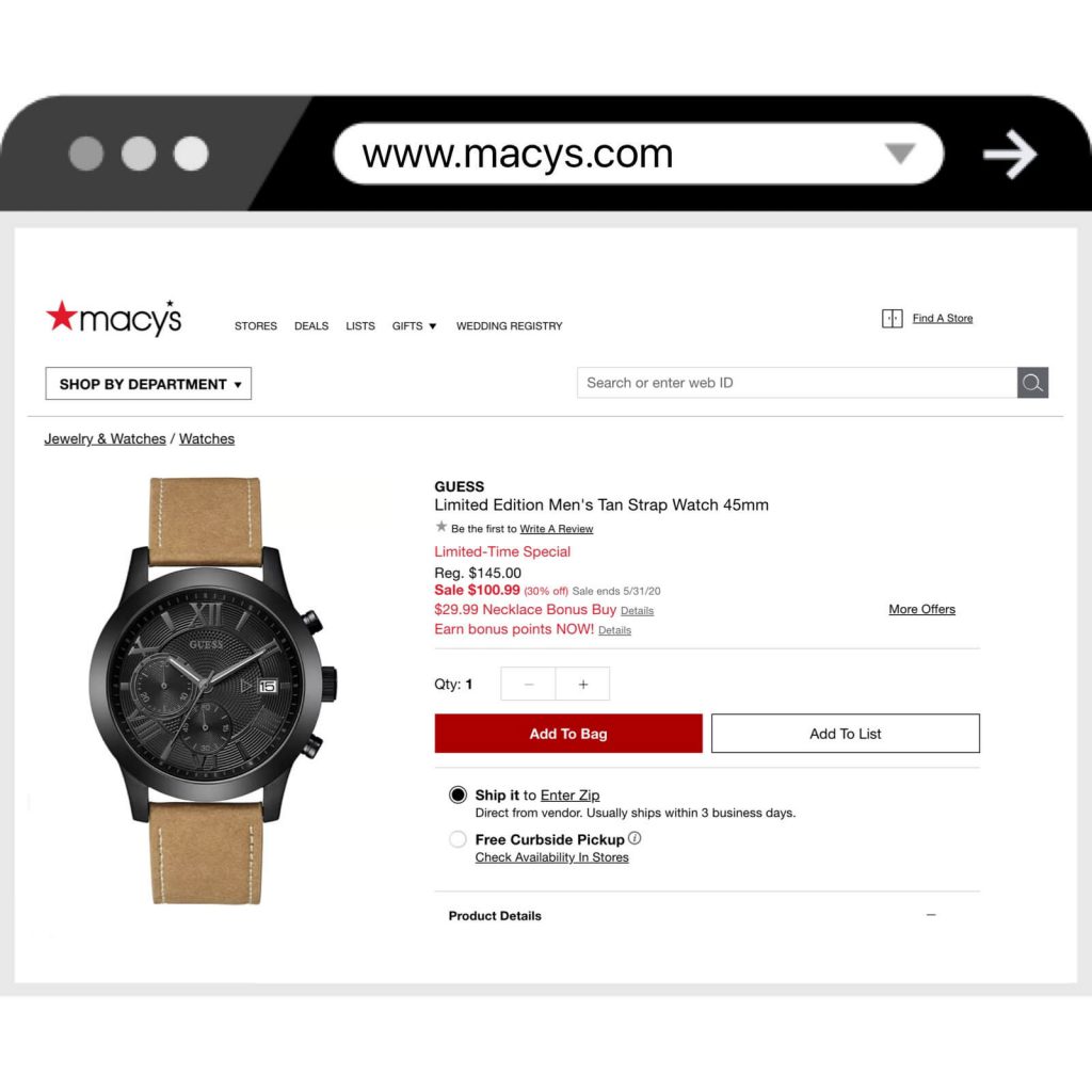 Shop from Macy's