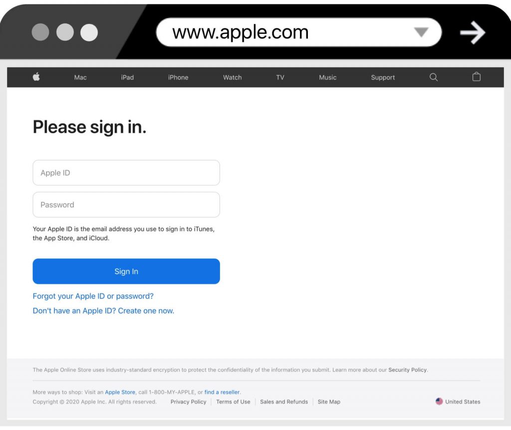 Sign in Apple Account